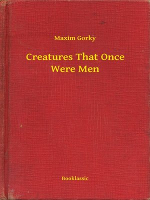 cover image of Creatures That Once Were Men